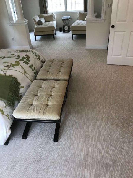 patterned wall to wall carpet