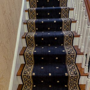 Nourison - Cosmo Squares - Midnight - Hall & Stair Runner