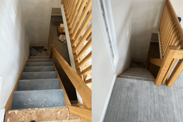 Attic Carpet Transformation in Wayland