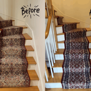 Stair Runner Revival in Westborough