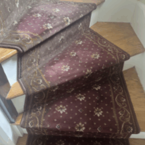 previous old stair runner
